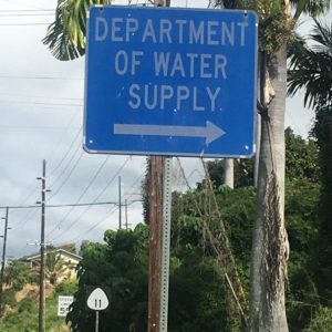 department-of-water-supply-sign
