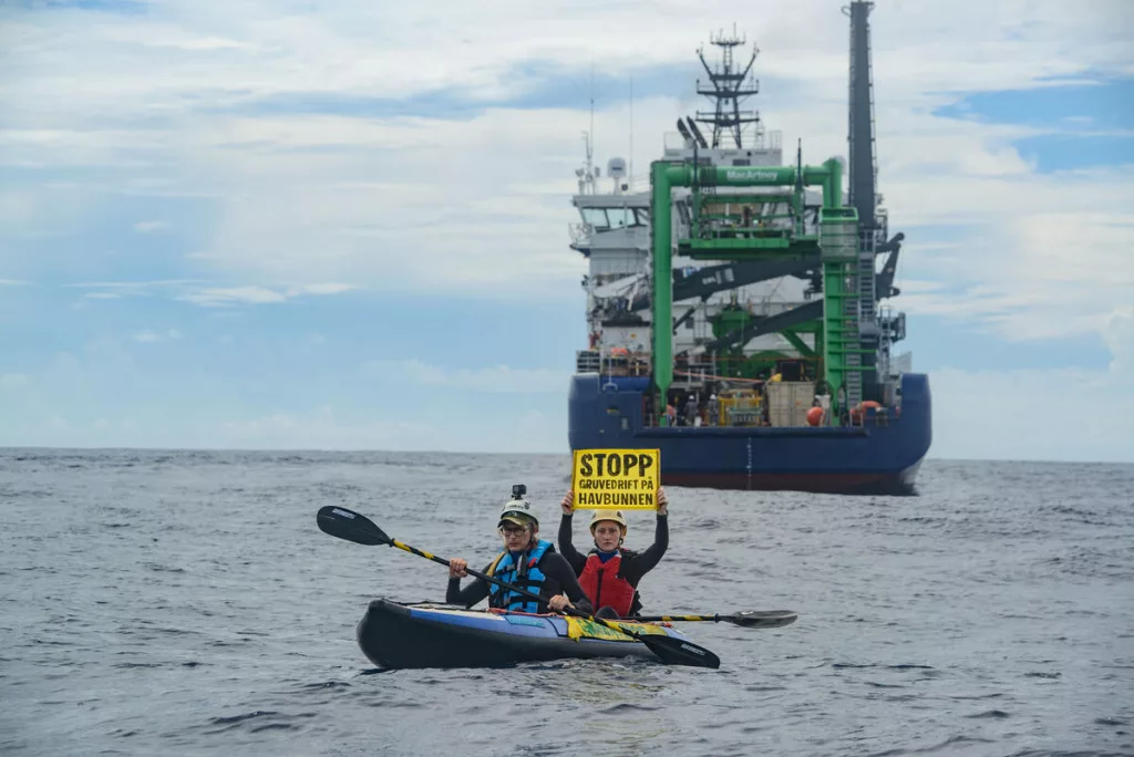 Environmental Protesters Board Deep-Sea Mining Ship Between Hawaiʻi and ...