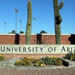 entrance to The University of Arizona located in Tucson^ Arizona