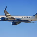 Delta Airlines Boeing 757-200 at Los Angeles airport (LAX) in the USA