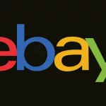 Ebay logo icon; Ebay sign or logotype. Ebay shopping platfrom or e-commerce.