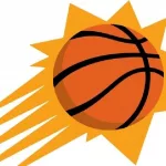 NBA team logo;. team logo of Phoenix Suns