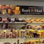 Boar's Head deli in Fairway Market on 2d Avenue^ New York City. It offers variety of hams^ cheeses^ sausages and other products. New York^ NY^ USA - July 15^ 2024