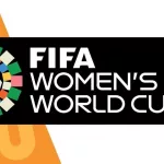 FIFA Women’s World Cup AU NZ 2023 Logo with trophy logo^ background vector illustration.