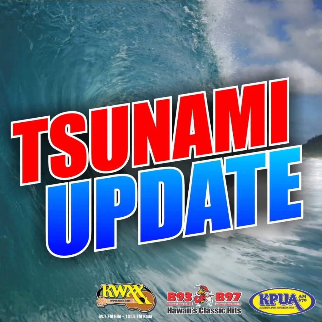 キンク / ツナミ Kink Tsunami Tsunami Warning Downgraded to Advisory for Hawaii Following