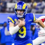 Los Angeles Rams Matthew Stafford #9 at SoFi Stadium^ Dec. 28^ 2024^ in Inglewood^ Calif.
