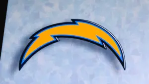 Los Angeles Chargers professional american football club^ silhouette logo of the club. NFL