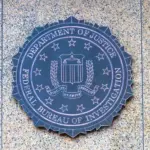 Federal Bureau of Investigation Headquarters^ on Pennsylvania avenue Washington. USA. march 30^ 2025. FBI LOGO