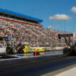 NHRA Top Fuel Dragster Series down the lane during the Betway Carolina Nationals. Sep 24^ 2023 - Concord^ NC