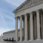 Front of the Supreme Court of the United States. Washington DC^ USA. Washington DC - October 27^ 2024