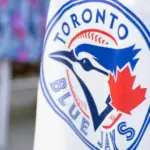 Detail of Blue Jays memorabilia. The Toronto Blue Jays are a professional baseball team located in Toronto^ Canada. Members of the Eastern Division of MLB