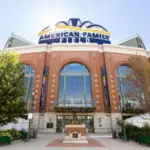 American Family Field is home to Major League Baseball's Milwaukee Brewers. The stadium was previously known as Miller Park. Milwaukee^ WI^ USA - August 10^ 2024