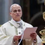 Pope Leo XIV celebrates Mass for the Epiphany feast in St. Peter’s Basilica at the Vatican City on January 6^ 2026