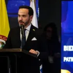 Ceremony to President-elect Abelardo de la Espriella by the National Electoral Council Bogota^ Colombia - June 25^ 2026
