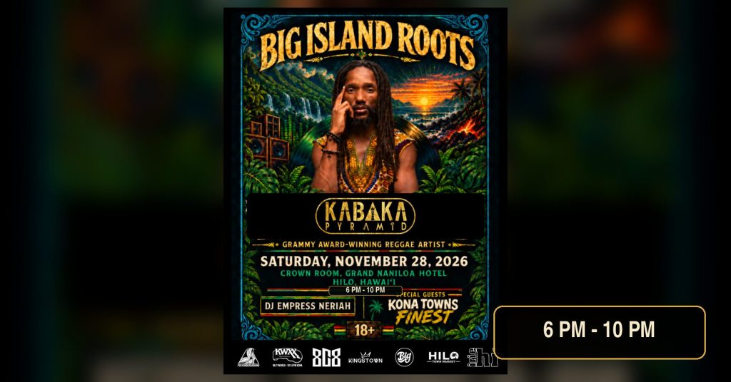 Kabaka Pyramid live in concert – Hilo | KWXX - Hilo, HI