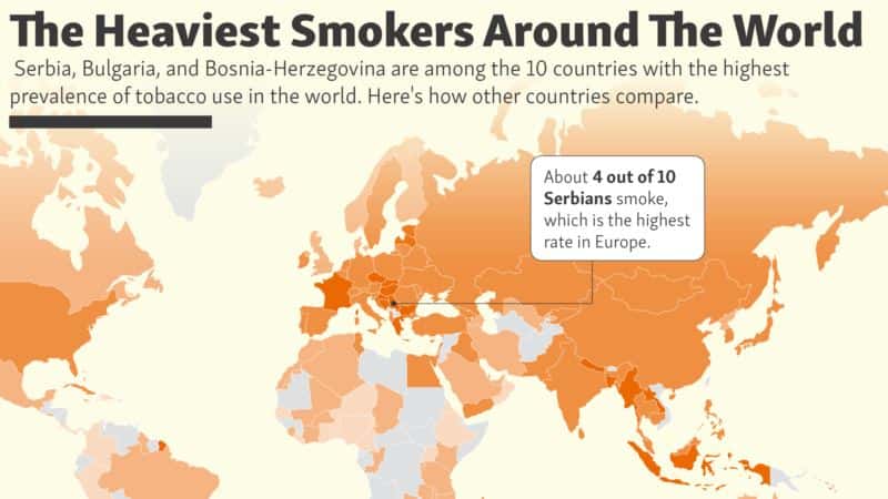 The Heaviest Smokers Around The World | KLOS-HD3 - Los Angeles, CA