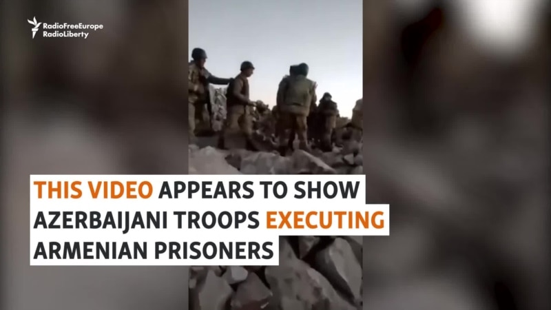 Video Of Alleged Execution Of Armenian Soldiers Verified, According To ...