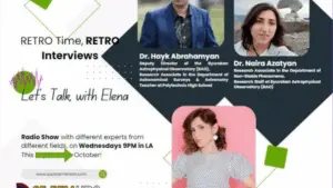 Dr. Hayk Abrahamyan, Deputy Director of the Byurakan Astrophysical Observatory (BAO), Research Associate in the Department of Astronomical Surveys, and Astronomy Teacher at Polytechnic High School,