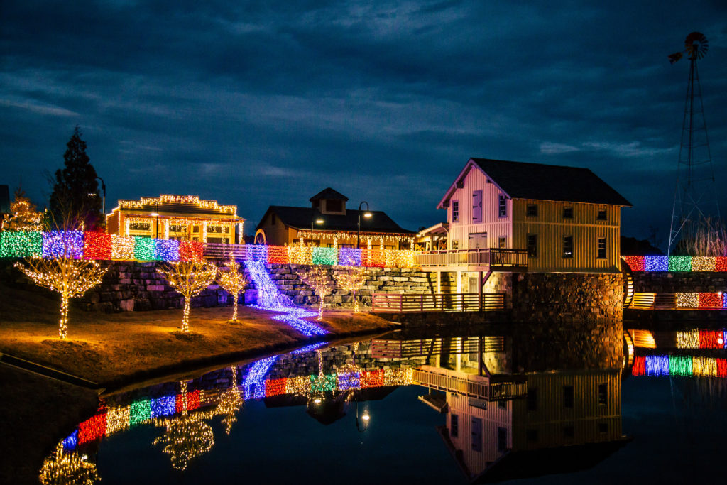 Watkins Park Christmas Lights