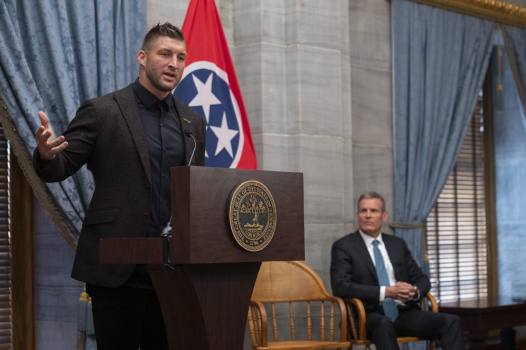 Tim Tebow launches major new campaign to fight human trafficking