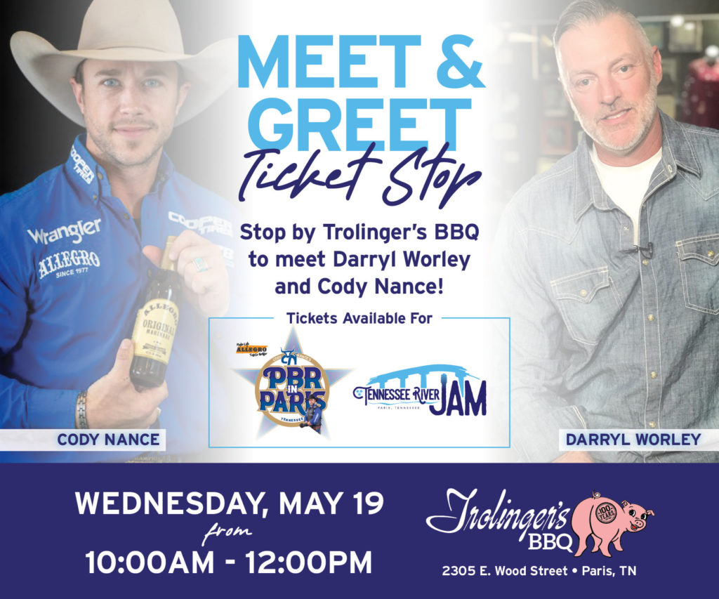 Meet & Greet Darryl Worley, Cody Nance radio NWTN