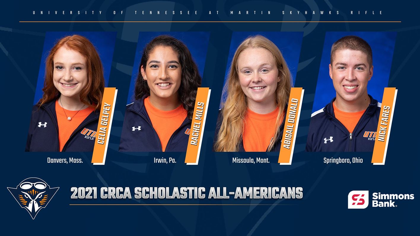 FOUR SKYHAWKS COLLECT COLLEGIATE RIFLE COACHES ASSOCIATION SCHOLASTIC