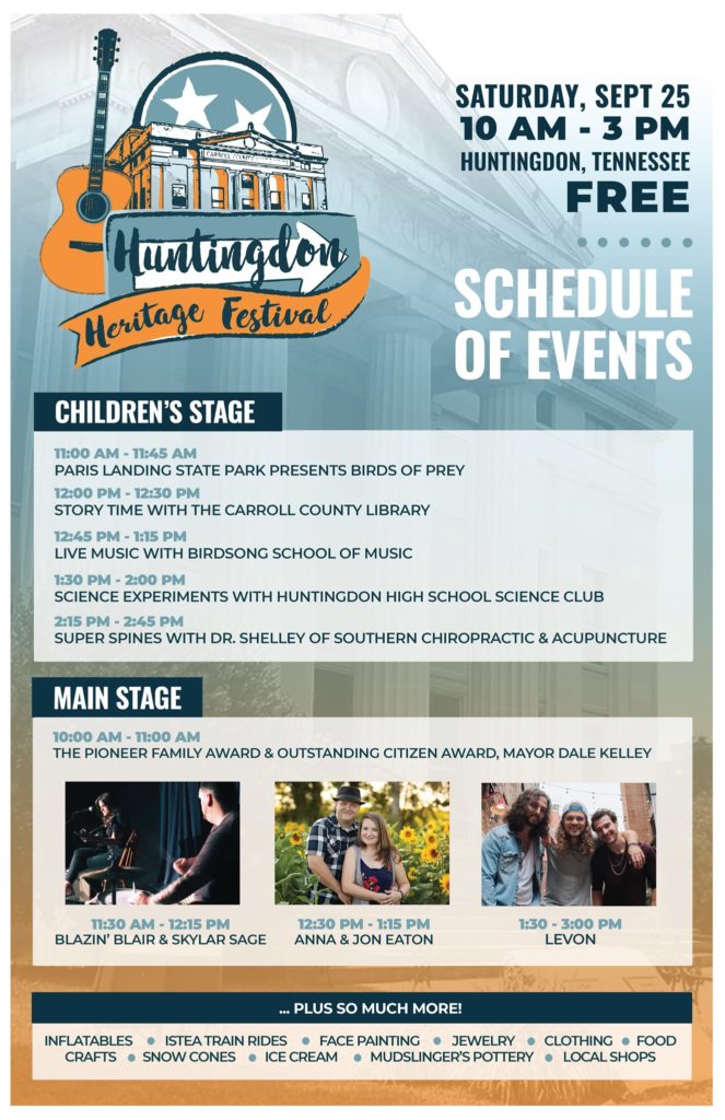 Huntingdon Heritage Festival radio NWTN
