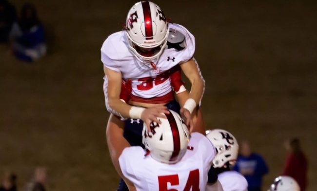 Front Row Seat To Patriots' 56-27 Victory Over Munford