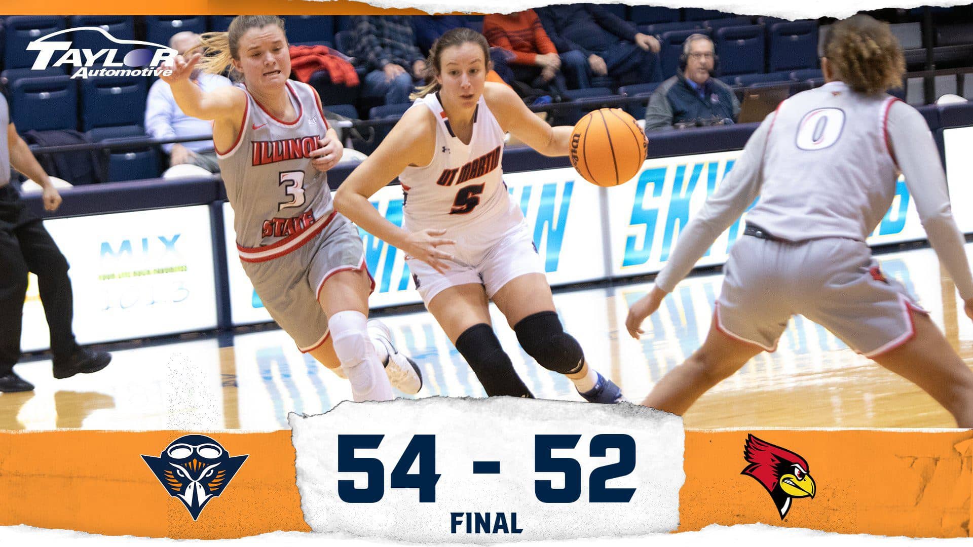 Late Free Throws Help Ut Martin Womens Basketball Defeat Illinois