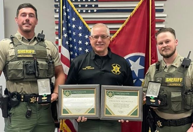 Four Obion County Deputies Awarded Medals Of Valor | radio NWTN