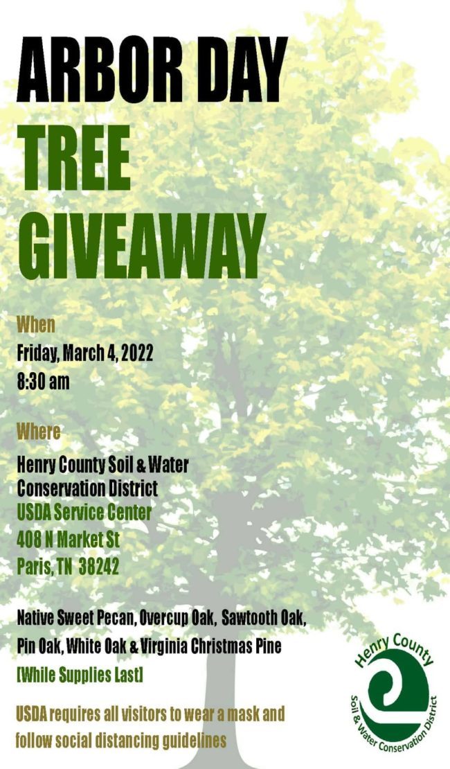 Arbor Day Tree Giveaway  radio NWTN
