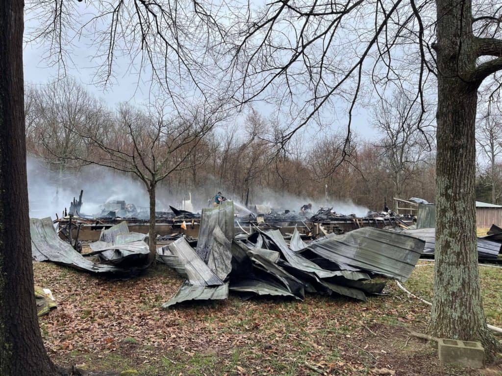 Puryear Home Destroyed In Fire radio NWTN