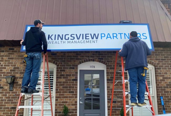 kingsview-office-sign-installation-1