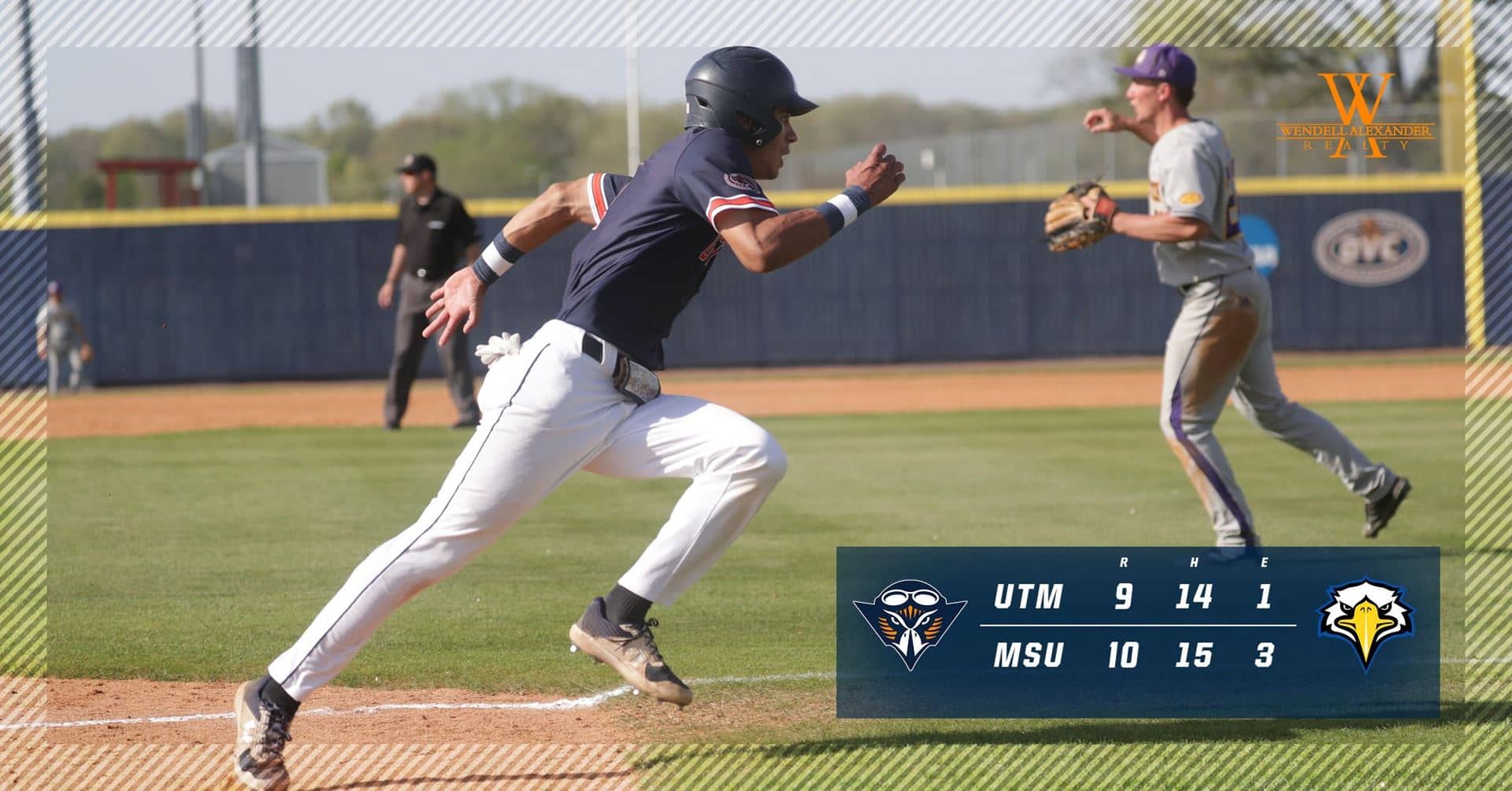 SKYHAWK BASEBALL WINS TENNESSEE TECH SERIES BEHIND GAME 1 VICTORY IN  SATURDAY DOUBLEHEADER - UTM Athletics