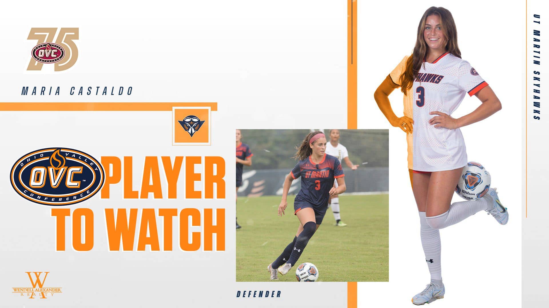 UT Martin Soccer Picked to Finish 2nd in OVC in 2022; Maria Castaldo named Player to Watch radio NWTN