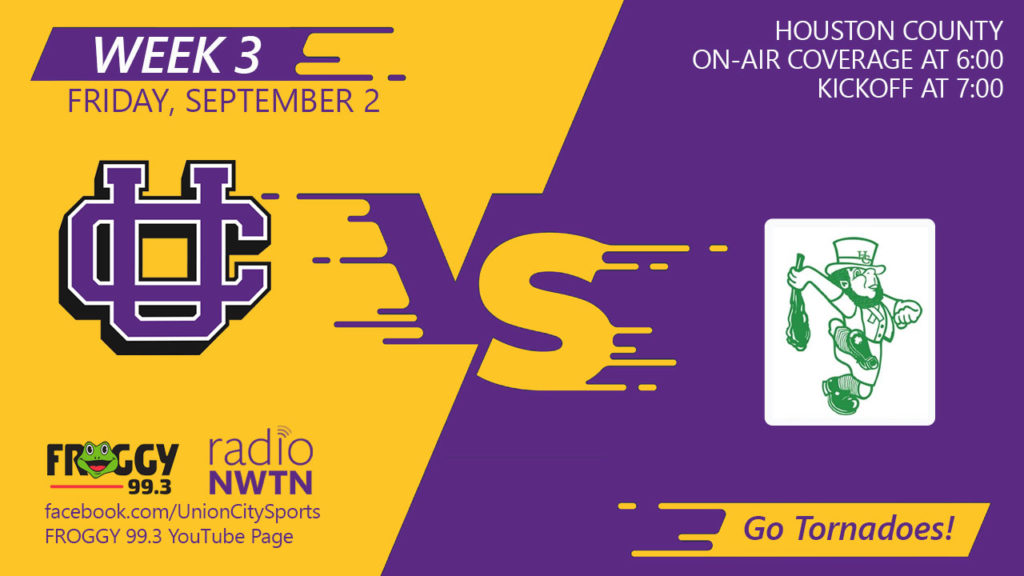 How to listen & watch Union City vs. Houston County radio NWTN