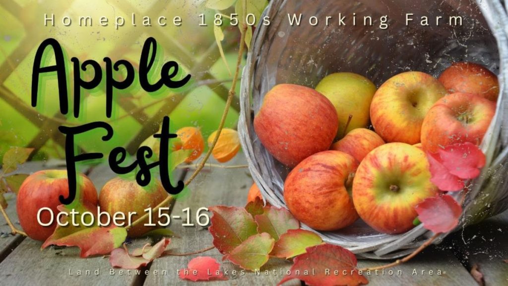 "Apple Fest" This Weekend At Homeplace 1850s Farm radio NWTN