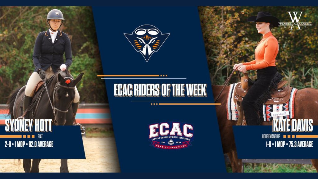 2 UT Martin Equestrian Riders Earn ECAC Weekly Honors radio NWTN