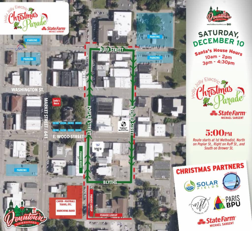 New Route For Holly Jolly Christmas Parade Saturday radio NWTN