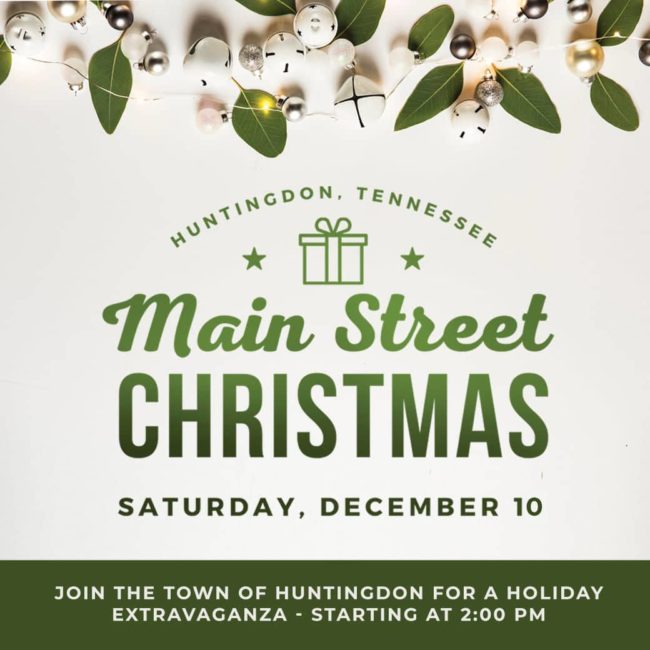 Main Street Huntingdon Christmas