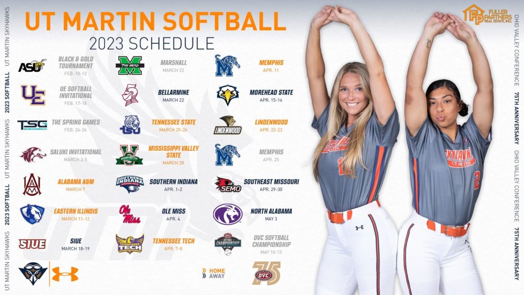 UT Martin Softball Announces 2023 Schedule radio NWTN