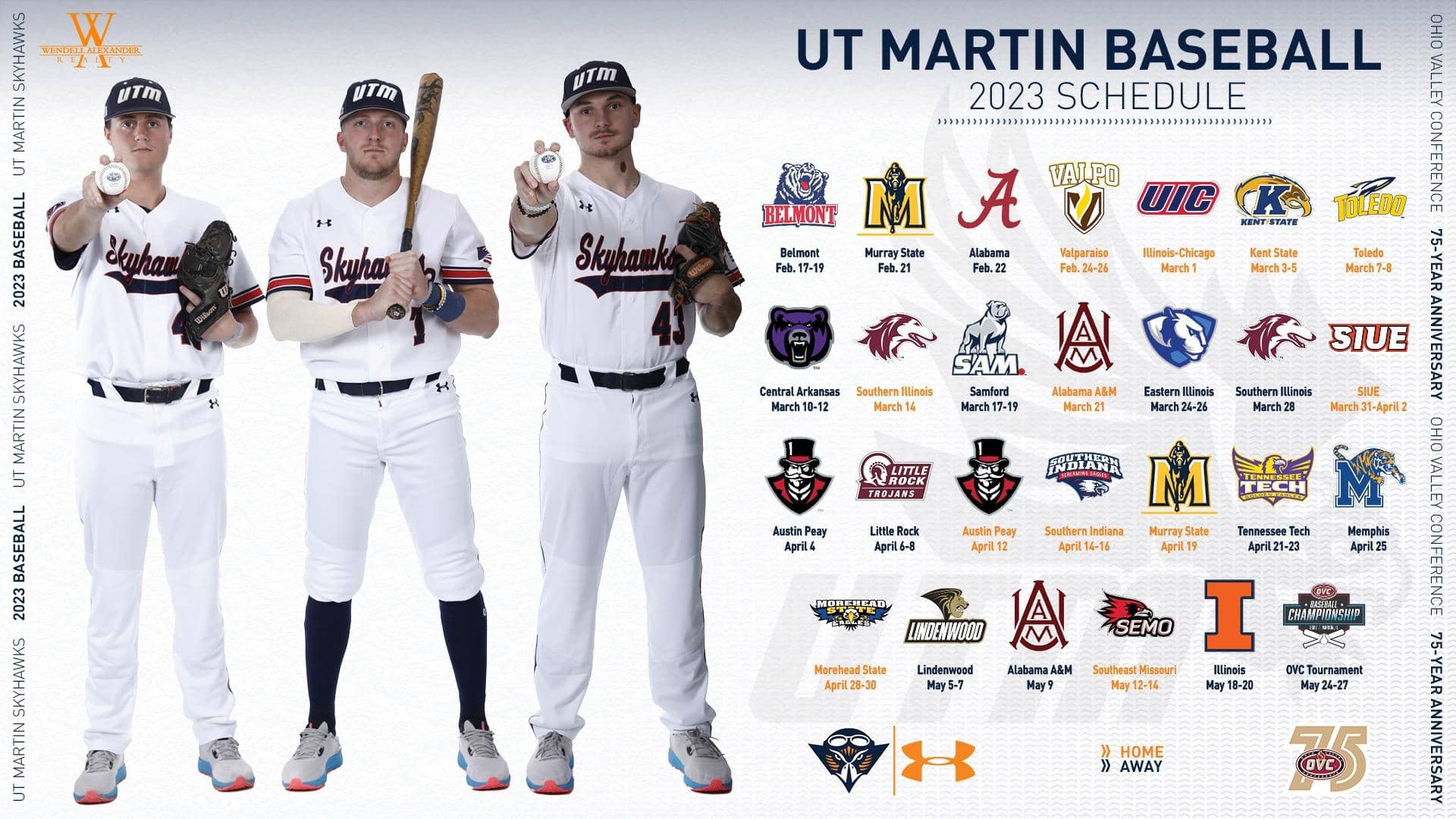 UT Martin Baseball Announces 2023 Schedule radio NWTN