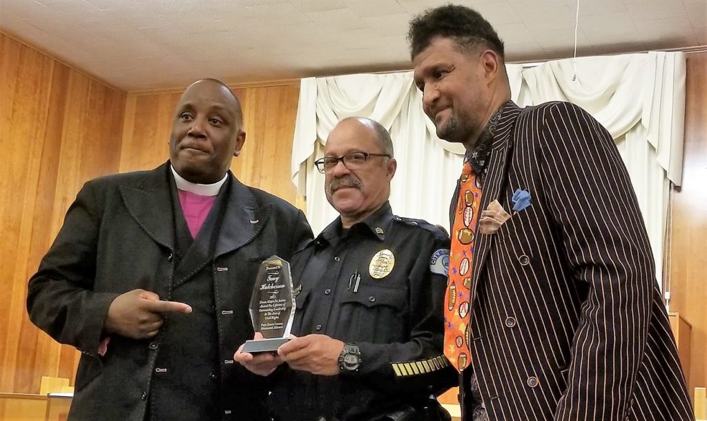Sgt. Tony Hutcherson Receives Drum Major For Justice Award radio NWTN