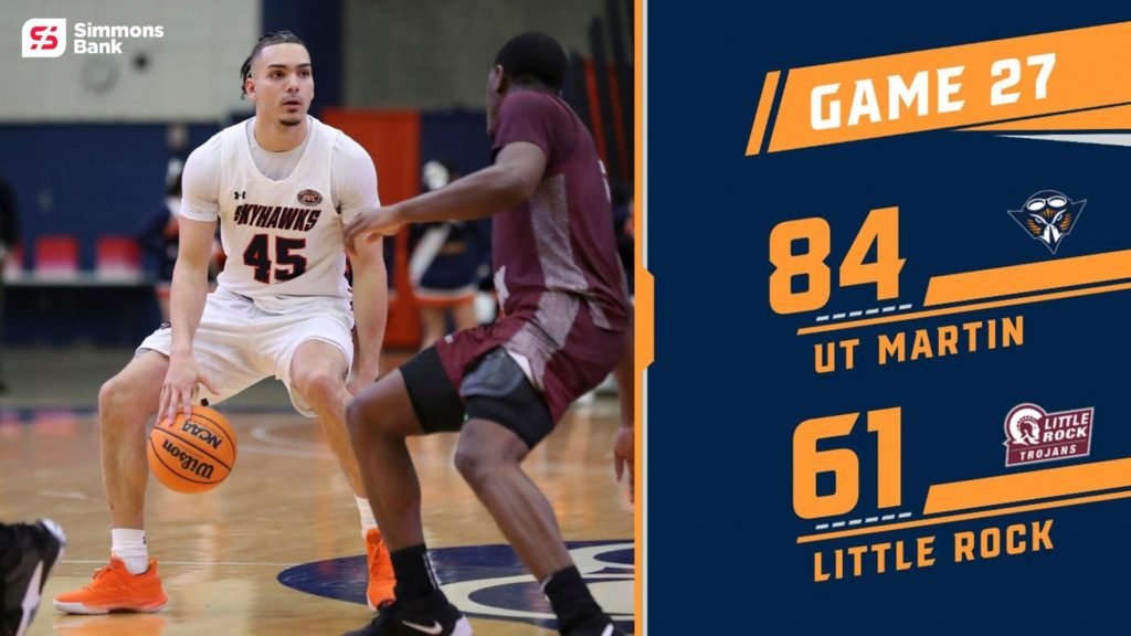 ut-martin-men-s-basketball-cruises-to-home-win-over-little-rock-radio