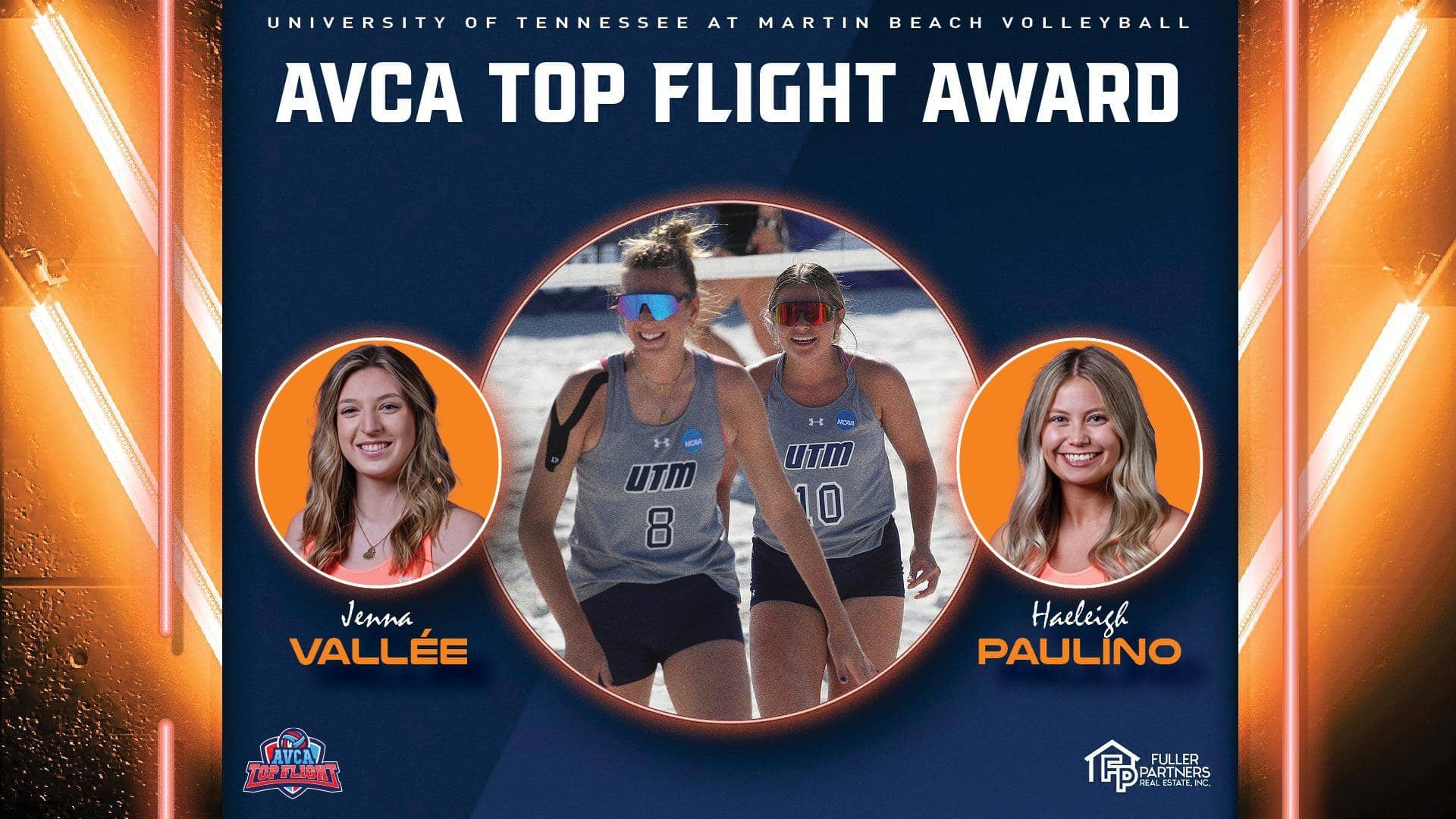 UT Martin Beach Volleyball Duo Of Paulino/Vallee Earn American
