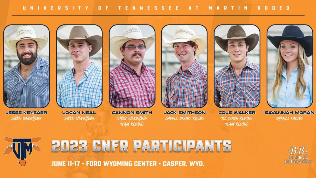 UT Martin Rodeo Team Sets Lineup For College National Finals Rodeo