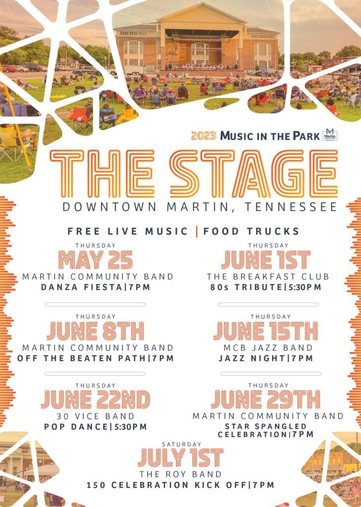 Martin Music In The Park Kick Off radio NWTN