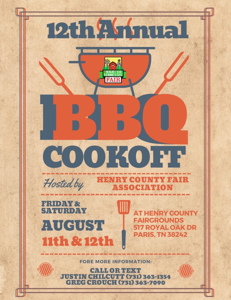 Henry County Fair BBQ Cookoff | radio NWTN