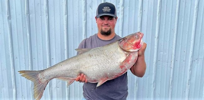 Stroope Sets State Record With 42.9 Pound Carp 