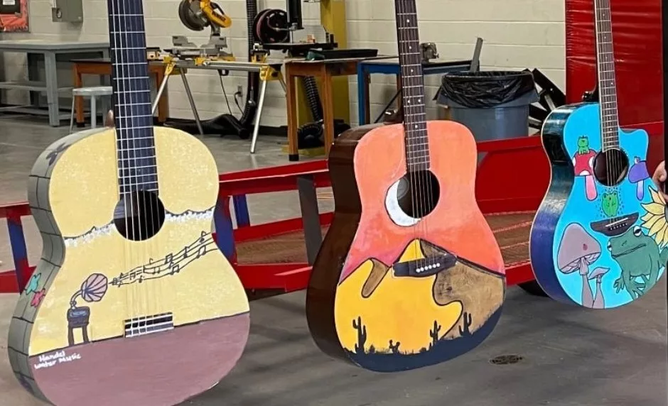 Guitars Accepted For 'Guitars As Art' Exhibit radio NWTN